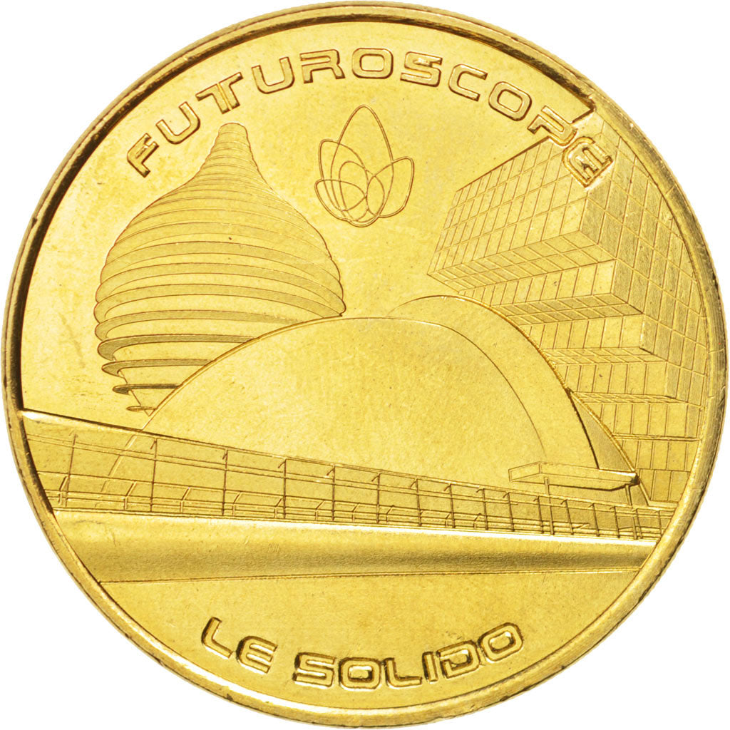 France, Token, Tourist Token, 86/ Futuroscope - Le Solido, 2014, Monnaie de