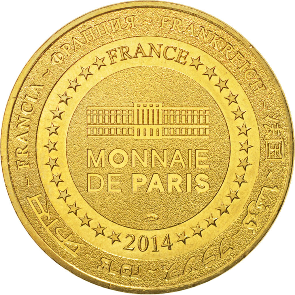 France, Token, Tourist Token, 86/ Futuroscope - Le Solido, 2014, Monnaie de