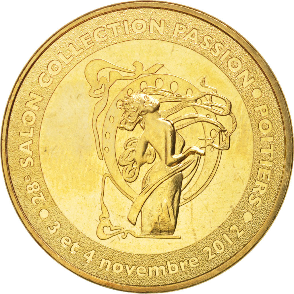 France, Jeton, Tourist Token, 86/ Salon Collection-Passion - Poitiers, 2012
