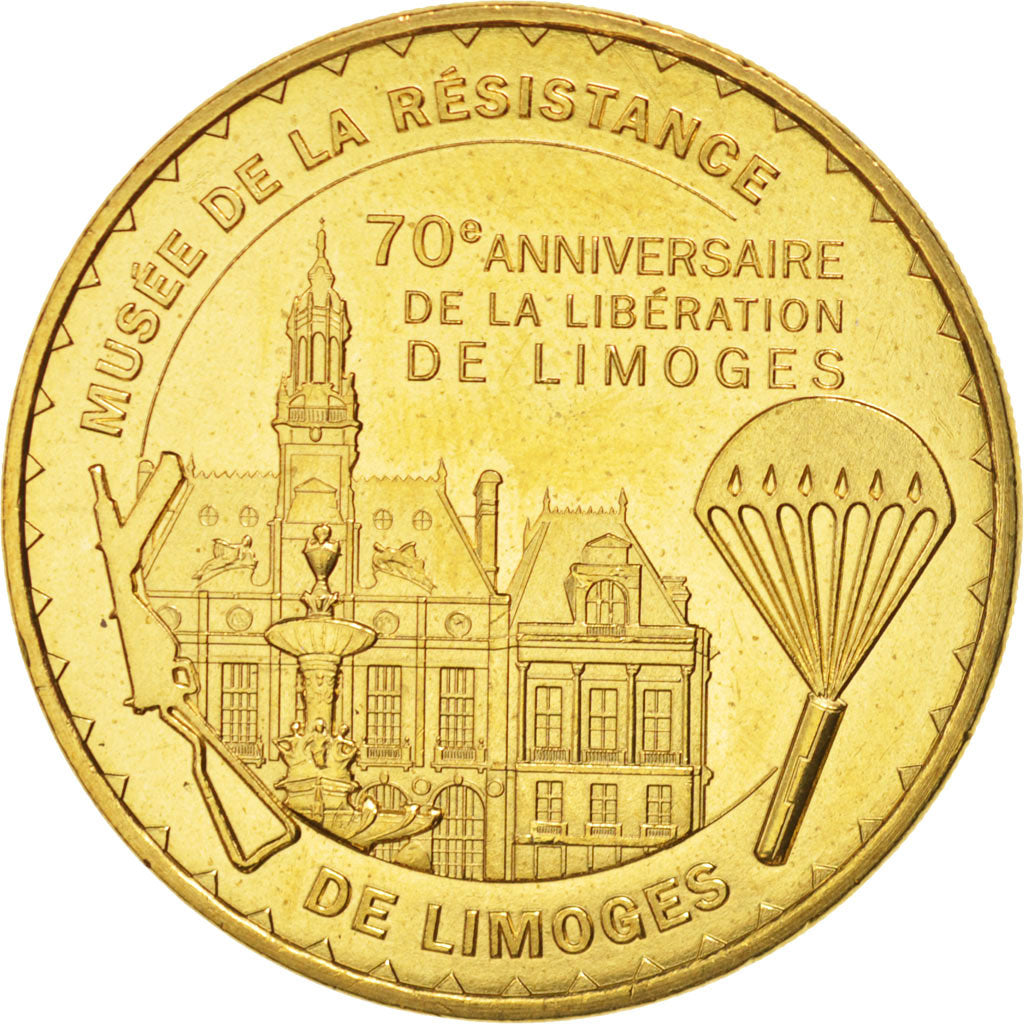 France, Token, Tourist Token, 87/ Anniversaire de la Libération de Limoges
