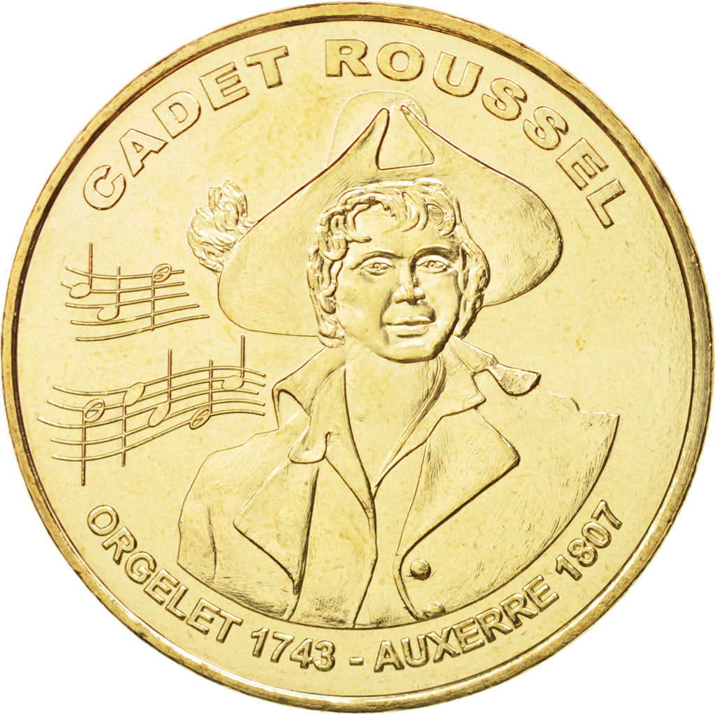 France, Token, Tourist Token, 89/ Cadet Roussel Buste - Auxerre, 2007, Monnaie