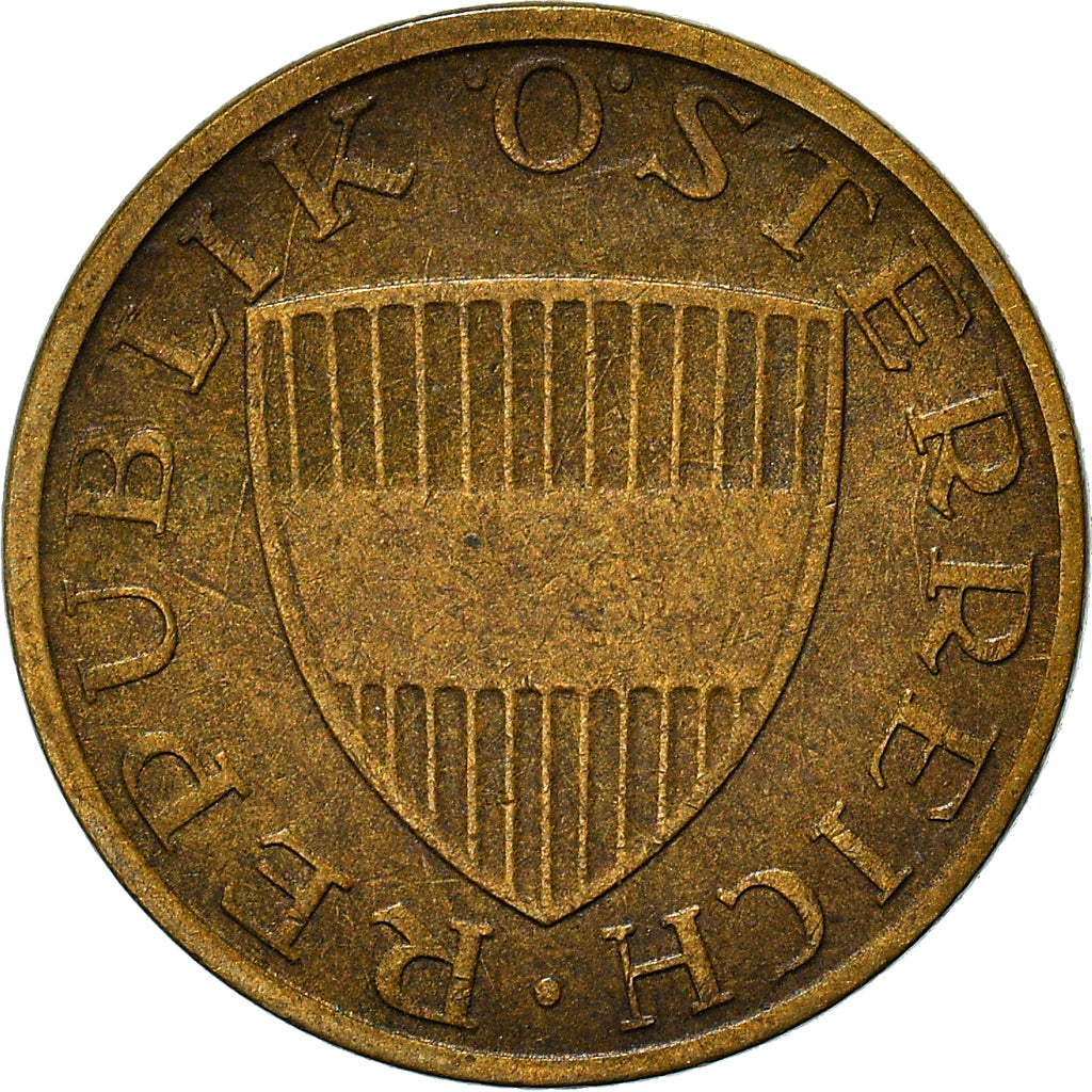 Moneta, Austria, 50 Groschen, 1976, BB, Alluminio-bronzo, KM:2885