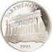Coin, France, Parthénon, 100 Francs-15 Ecus, 1995, BE, MS(65-70), Silver