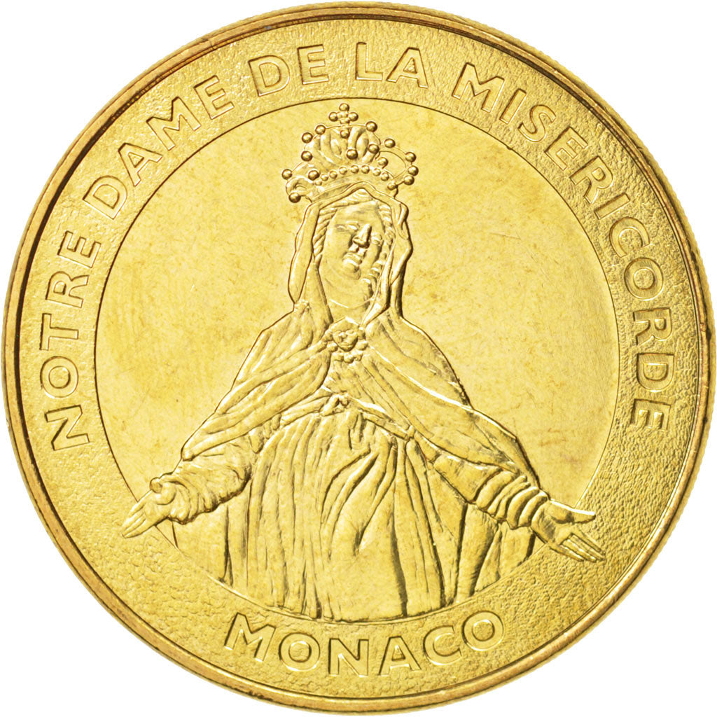 France, Token, Tourist Token, 98/ Notre-Dame de la Miséricorde - Monaco, 2013