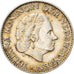 Coin, Netherlands, Juliana, Gulden, 1955, EF(40-45), Silver, KM:184