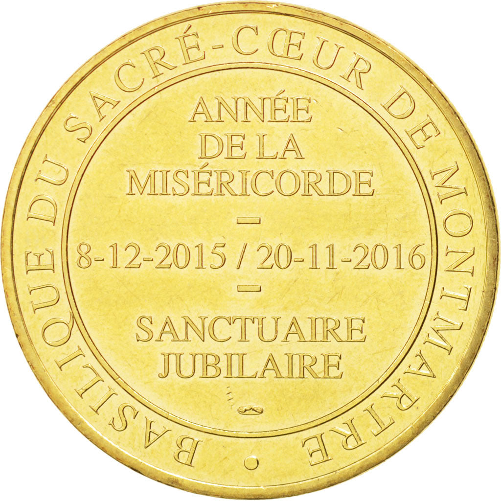 France, Tourist Token, 75/ Paris - Sacré-Coeur - Miséricorde, 2016, MDP