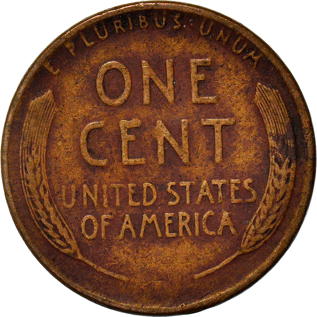 Coin, United States, Lincoln Cent, Cent, 1942, U.S. Mint, Denver, VF(20-25)