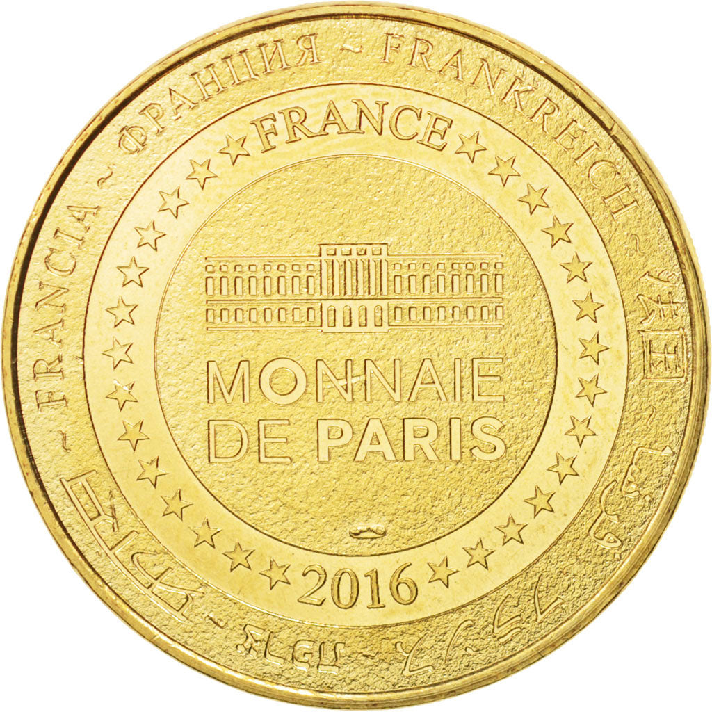 Frankreich, Token, Tourist Token, 24/ Grotte de Tourtoirac, 2016, Monnaie de
