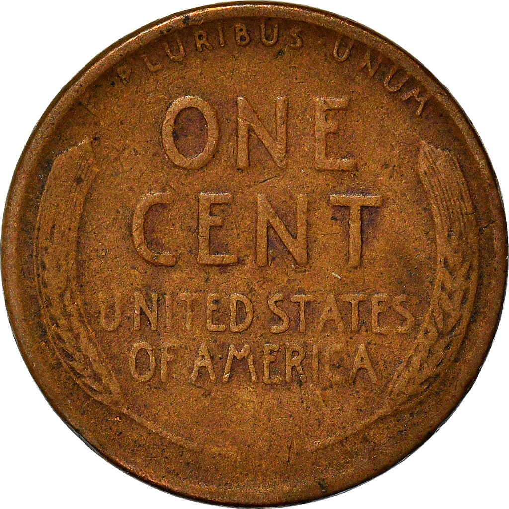 Coin, United States, Lincoln Cent, Cent, 1948, U.S. Mint, Denver, VF(20-25)