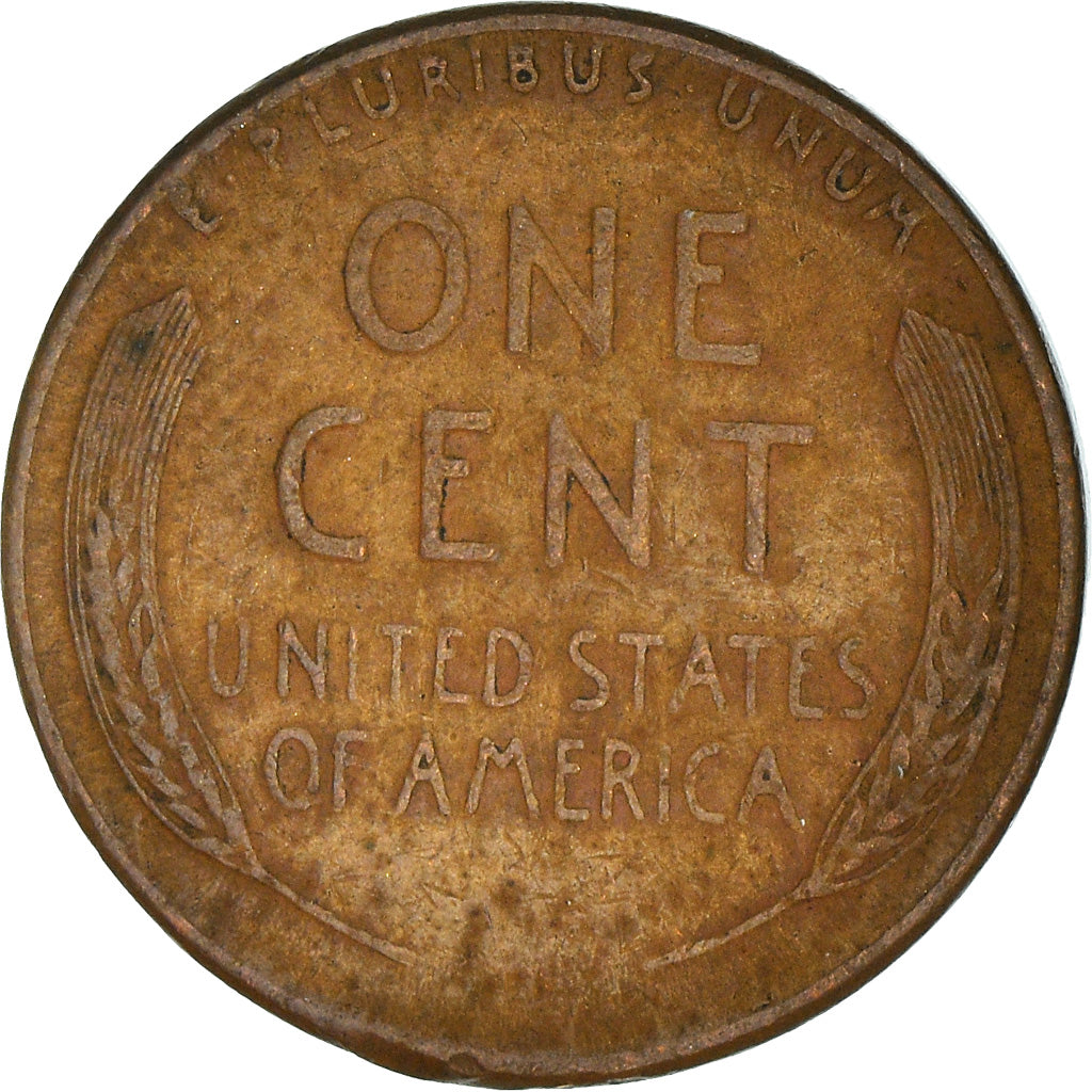 Monnaie, États-Unis, Lincoln Cent, Cent, 1958, U.S. Mint, Philadelphie, TTB