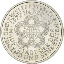 Coin, GERMAN-DEMOCRATIC REPUBLIC, 10 Mark, 1973, Berlin, AU(55-58)