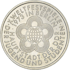 Moneta, REPUBBLICA DEMOCRATICA TEDESCA, 10 Mark, 1973, Berlin, SPL-