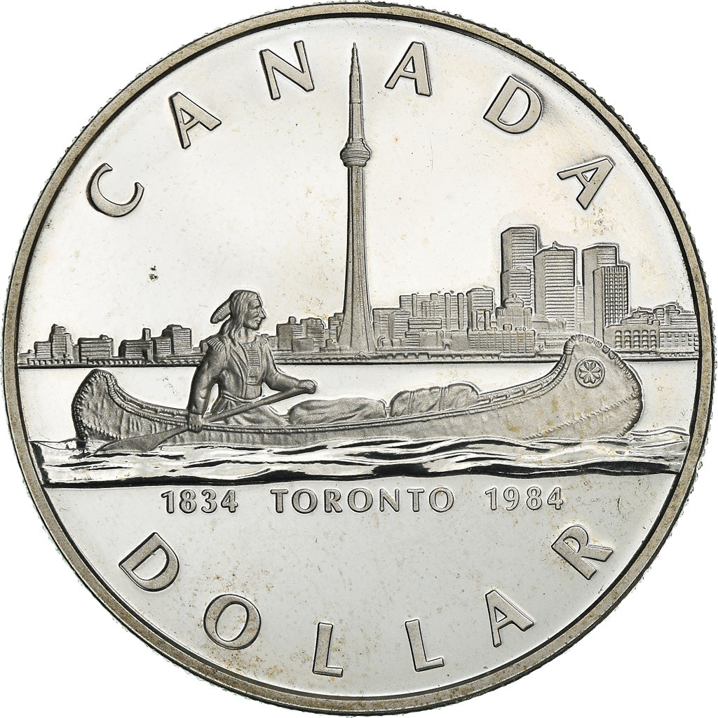 Coin, Canada, Elizabeth II, Dollar, 1984, Royal Canadian Mint, Ottawa, BE