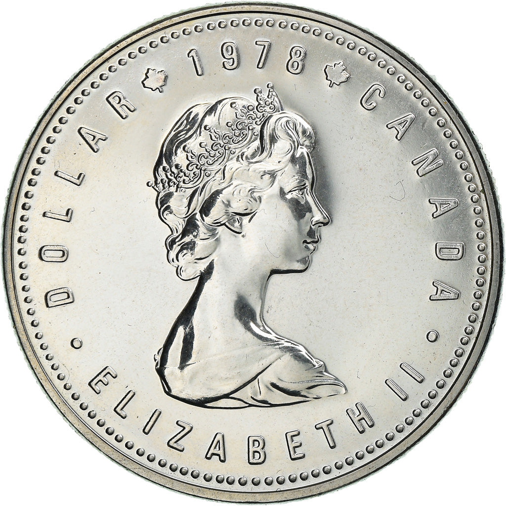 Coin, Canada, Elizabeth II, Dollar, 1978, Royal Canadian Mint, Ottawa