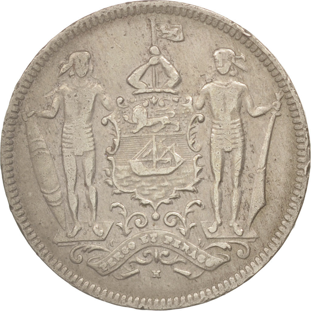 Moneta, BORNEO DEL NORD BRITANNICO, 2-1/2 Cent, 1903, Heaton, Birmingham, BB