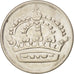 Coin, Sweden, Gustaf VI, 50 Öre, 1957, AU(55-58), Silver, KM:825