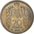 Moeda, Mónaco, Louis II, 20 Francs, Vingt, 1947, AU(50-53), Cobre-níquel