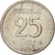 Moneta, Szwecja, Gustaf VI, 25 Öre, 1955, EF(40-45), Srebro, KM:824