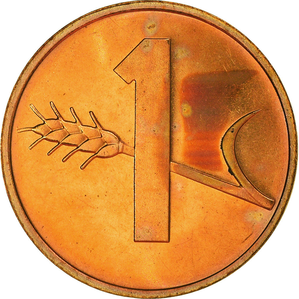 Moneta, Svizzera, Rappen, 1975, Bern, BB+, Bronzo, KM:46