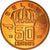 Moneta, Belgia, Baudouin I, 50 Centimes, 1998, MS(63), Brązowy, KM:149.1
