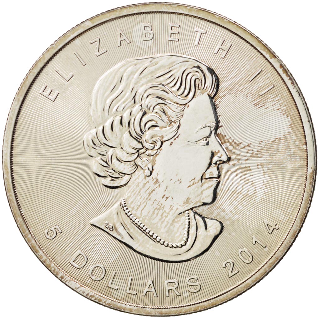 Münze, Kanada, 5 Dollars, 2014, Royal Canadian Mint, UNZ, Silber