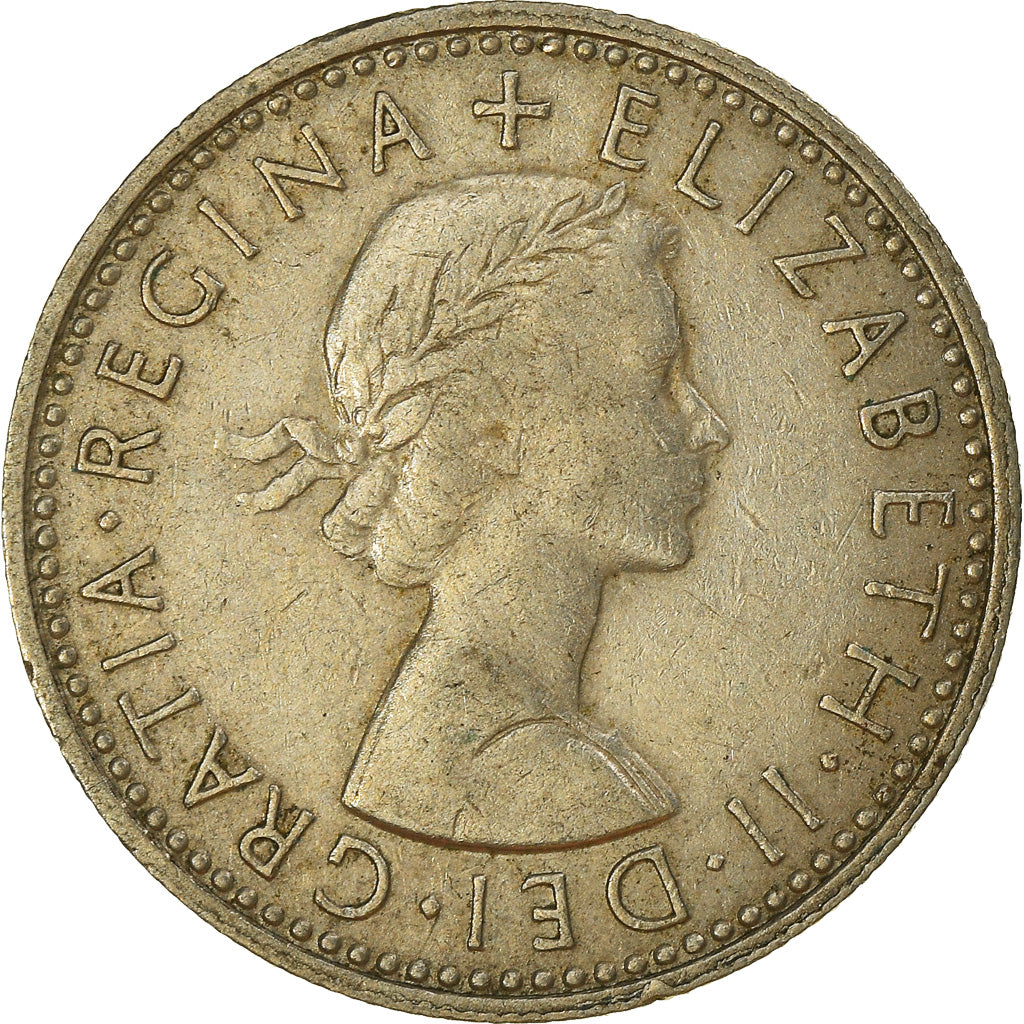 Coin, Great Britain, Elizabeth II, 6 Pence, 1965, VF(30-35), Copper-nickel