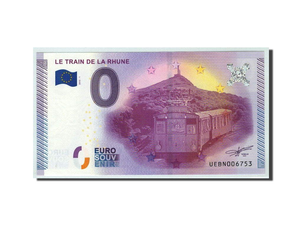 France, Billet Touristique - 0 Euro, 64/ Petit train de la Rhune, 2015, NEUF