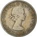 Monnaie, Grande-Bretagne, Elizabeth II, Florin, Two Shillings, 1954, TB