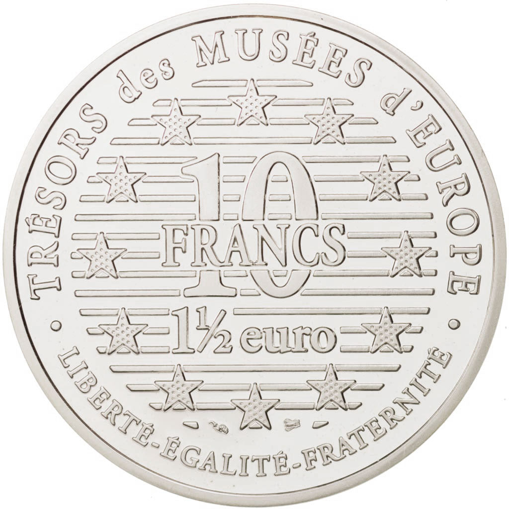 Moneta, Francia, 10 Francs-1.5 Euro, 1996, Paris, FDC, Argento, KM:1123