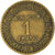 Moneda, Francia, Chambre de commerce, Franc, 1925, Paris, BC+, Aluminio -