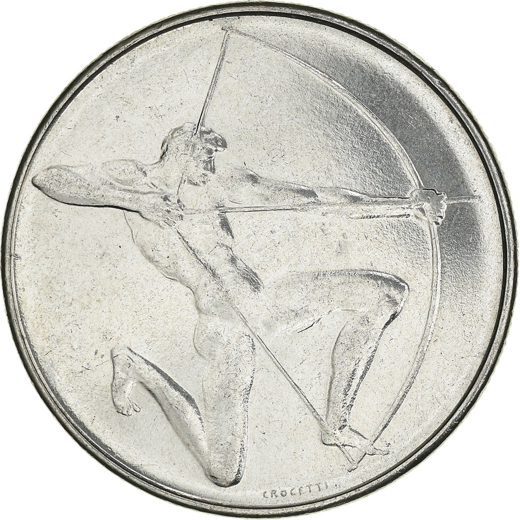 Moneta, San Marino, 100 Lire, 1980, Rome, MS(60-62), Stal, KM:108