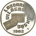 Munten, Hongarije, 500 Forint, Otszaz, 1981, BE, FDC, Zilver, KM:624