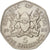 Münze, Kenya, 5 Shillings, 1985, British Royal Mint, SS, Copper-nickel, KM:23