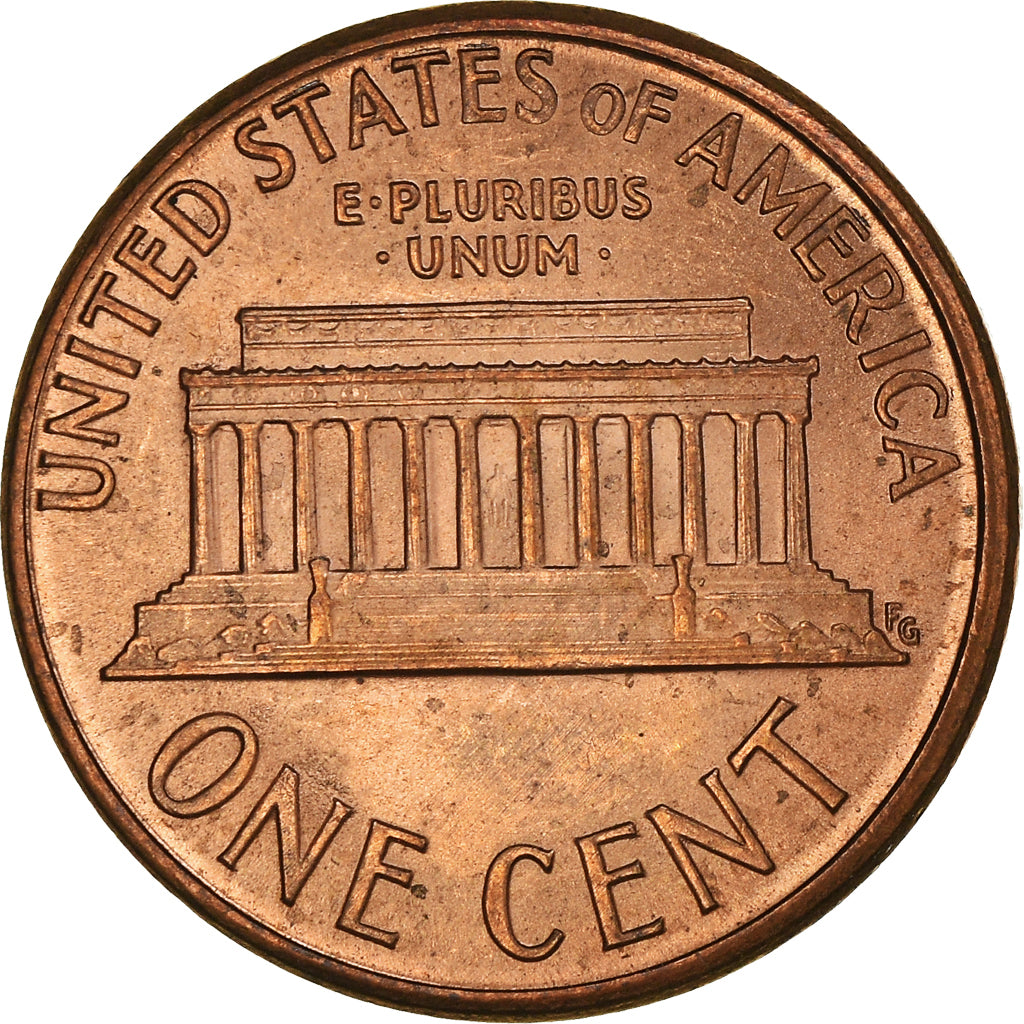 Coin, United States, Lincoln Cent, Cent, 1991, U.S. Mint, Philadelphia, MS(63)