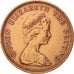 Coin, Jersey, Elizabeth II, 2 New Pence, 1980, EF(40-45), Bronze, KM:31