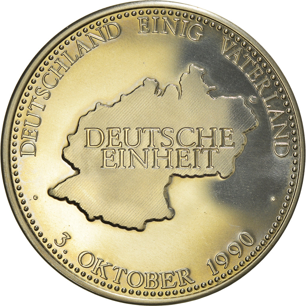 Deutschland, Medaille, Deutschland Einig Vaterland, Deutsche Einheit, 1990, UNZ