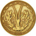 Münze, West African States, 10 Francs, 1971, SS, Aluminum-Nickel-Bronze, KM:1a