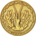 Münze, West African States, 10 Francs, 1975, Paris, SS, Aluminum-Nickel-Bronze