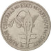 Moneda, Estados del África Occidental, 100 Francs, 1969, Paris, MBC, Níquel