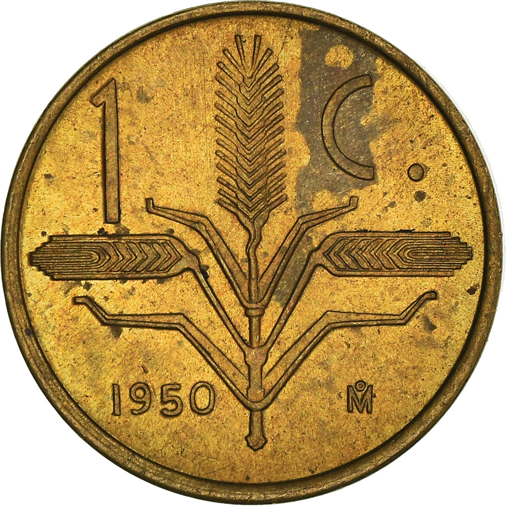 Moneta, Messico, Centavo, 1950, Mexico City, SPL-, Ottone, KM:417