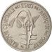 Moneda, Estados del África Occidental, 100 Francs, 1968, Paris, MBC, Níquel