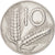 Moneda, Italia, 10 Lire, 1954, Rome, MBC, Aluminio, KM:93