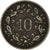 Coin, Switzerland, 10 Rappen, 1882, Bern, VF(20-25), Copper-nickel, KM:27