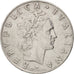 Moneta, Włochy, 50 Lire, 1955, Rome, EF(40-45), Stal nierdzewna, KM:95.1
