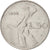 Moneta, Włochy, 50 Lire, 1956, Rome, EF(40-45), Stal nierdzewna, KM:95.1
