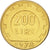 Coin, Italy, 200 Lire, 1978, Rome, MS(60-62), Aluminum-Bronze, KM:105