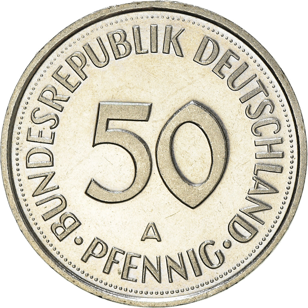 Munten, Federale Duitse Republiek, 50 Pfennig, 1997, Berlin, BE, FDC