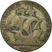 Coin, Portugal, 2-1/2 Escudos, 1944, F(12-15), Silver, KM:580