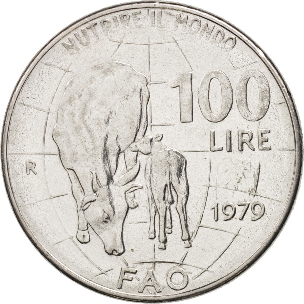 Monnaie, Italie, 100 Lire, 1979, Rome, SUP+, Stainless Steel, KM:106