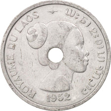 Moneta, Lao, Sisavang Vong, 10 Cents, 1952, Paris, EF(40-45), Aluminium, KM:4